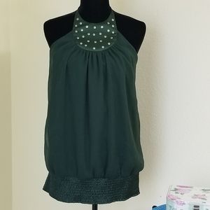 Torrid Green Halter top